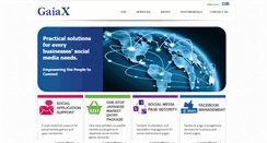 Desktop Screenshot of en.gaiax.com